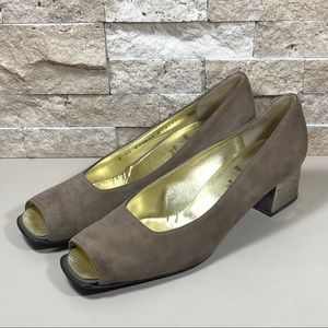 Bruno Magli Heels Shoes Suede Pumps